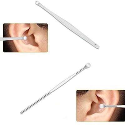 Kit Nettoyage Oreilles 6 En 1 – Cures-oreilles En Inox Avec étui, Pour Un Nettoyage En Douceur - 2