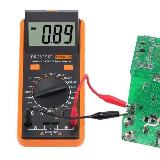 Multimètre LCR LC200A Portable - Mesure Capacitance, Inductance (Neuf)