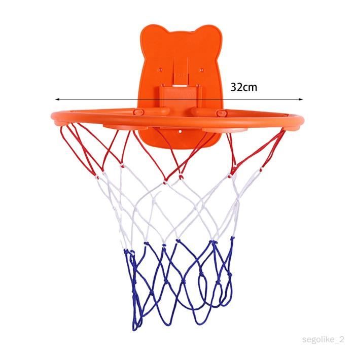 Cerceau De Basket Mural Masiunoz – 45 Cm (18 Pouces) – Acier Lourd, Amorti Ressort, Filet Nylon – Intérieur/extérieur