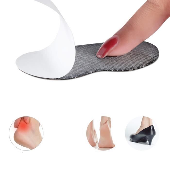 4 Paires Coussinets de Talon, Coussinet Talon Protege Talon Chaussure 4 Paires Coussinets de Talon, Coussinet Talon Protege Talon Chaussure