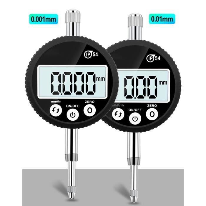 JAUNE - Micromètre électronique étanche et résistant à l'huile, indicateur  numérique, compteur métrique, IP54 - Cdiscount Bricolage