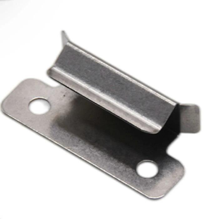 Lot De 2 Dames De Nage à Pince Acier Inoxydable 1/2" - Pour Kayak, Canoë Et Petits Bateaux