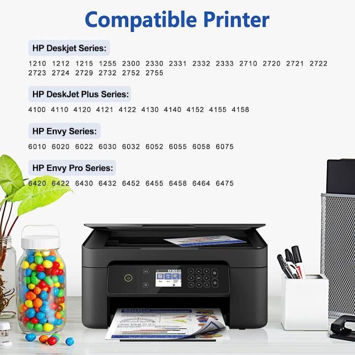 Cartouches Encre Imprimante HP Deskjet - 2700 series