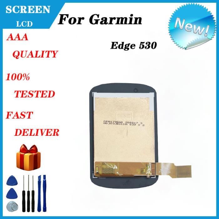 A cran tactile LCD de remplacement GPS pour GARMIN Edge 530