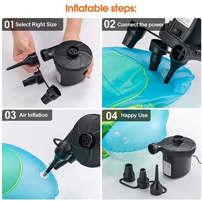 gonfleur-pompe électrique lit gonflabe gonflage dégonglage Matelas