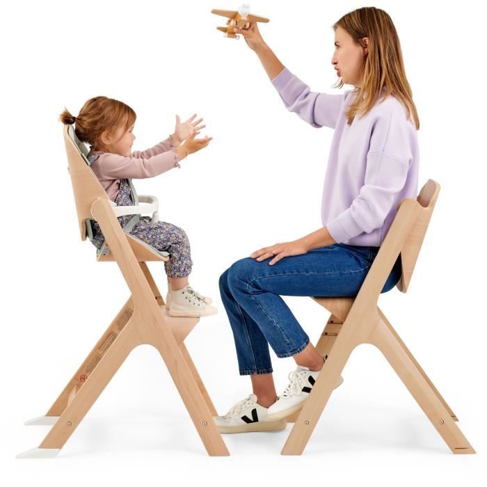 Maxi-Cosi Nesta - Chaise haute inclinable en bois de la naissance* jusqu'à  99 ans ! *avec kit nouveau-né, vendu séparément