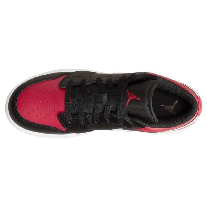 Air jordan femme discount noir et rouge