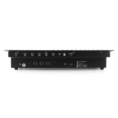 BeamZ DMX60 – Contrôleur DMX, 6 canaux, sortie DMX à 3 broches, fader intégré, léger et facile d'utilisation, idéal pour DJ professionnels et DJ mobiles