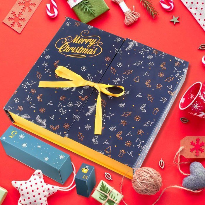 Lot De 24 Fèves De Noël Pour Calendrier De L'Avent - Multicolore - S10