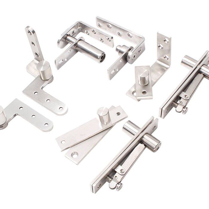 Charnières De Porte En Acier Inoxydable, Pivotantes à 360 Degrés, 74,8 X 17,6 Mm