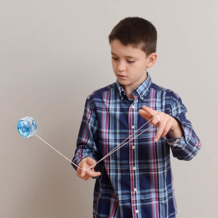 Yoyo Yoyo Profi YoYo für Kinder und Anfänger mit LED-Licht und Kupplung für automatische Reaktion, Yo-Yo Stunts mit Lichteffekt
