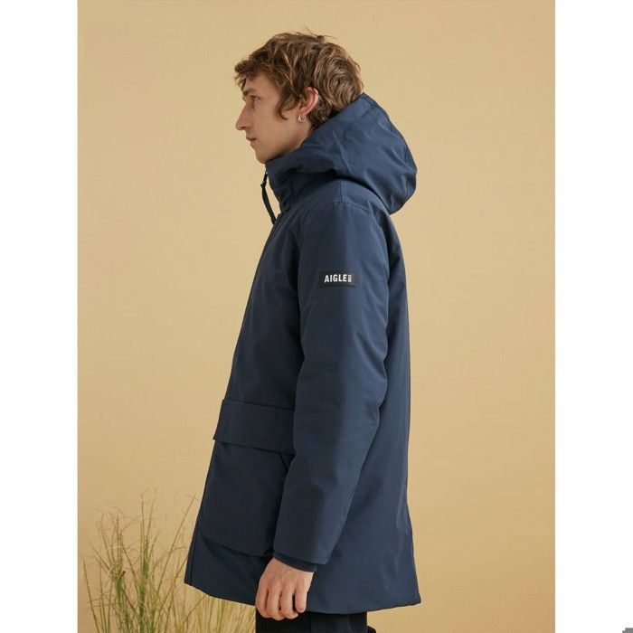 Parka longue à capuche Aigle MTD® ouate Dupont Sorona® Empire
