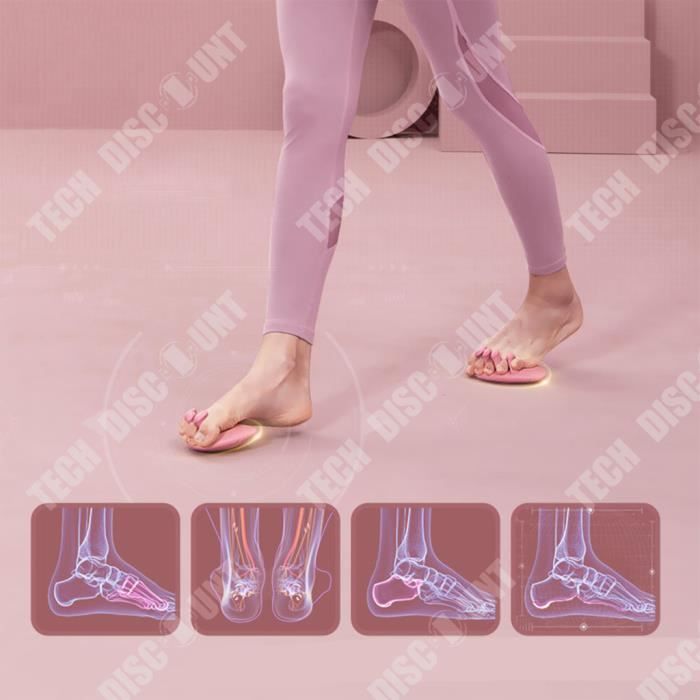 Pantoufles de massage USB pour thérapie électrique à impulsions