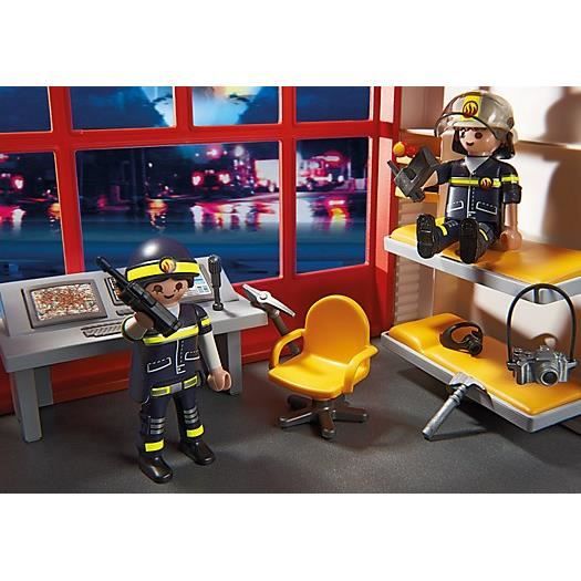 Playmobil city action caserne pompier - Cdiscount