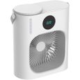 Mini ventilateur rafraîchisseur USB silencieux rechargeable - Compact climatiseur portable chambre bureau PIQUET D'ATTACHE