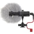 Microphone-caméra RODE Microphones VIDEO MIC MICRO avec câble, avec protection pare-vent-0