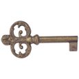 clé de serrure 65mm meuble ancien décoration rustique armoire vintage bruni-0