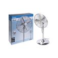 Finition Chrom/ée 51 cm R/églable Moteur en Cuivre 3 Vitesses Cecotec Ventilateur Industriel ForceSilence 5000 Pro 3 Pales M/étalliques de 20 120 W.