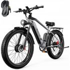Vélo électrique DUOTTS F26 26" - 750W *2 Double moteur - LG 48V 17.5AH battery - DYISLAND hydraulic brakes - 55km-h max speed- gris