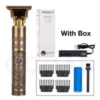 Batterie de dragon Tondeuse à cheveux électrique Rechargeable pour hommes, rasoir, barbier, Machine de coupe