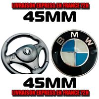 Embleme logo de volant 45mm bmw BLEU Stock en France