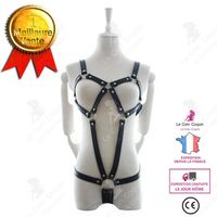 LCC® Femme bandage sexy cuir ajustable harnais poitrine lingerie style nuit érotique ceinture hot maillot plaisir soutien-gorge