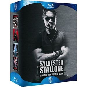 BLU-RAY FILM Sylvester Stallone Coffret 4 Blu-Ray
