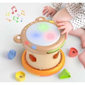JOUET Cadeaux de jouets interactifs de tambour musical, 