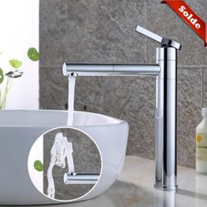 VIDAXL Robinet de lavabo de salle de bain Dore 130x180 mm pas cher