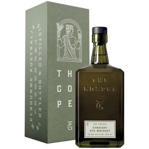 WHISKY BOURBON SCOTCH Whisky The Gospel Straight Rye - Origine Australie