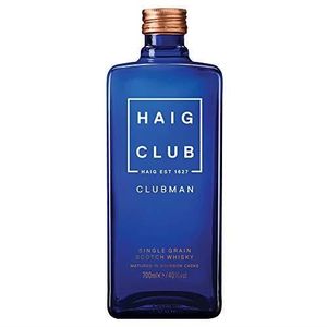 WHISKY BOURBON SCOTCH Haig du Club Clubman unique Grain Scotch Whisky, 7