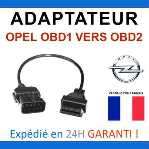 OUTIL DE DIAGNOSTIC Adaptateur OBD2 vers OPEL OBD1 - DIAG Auto COM ELM