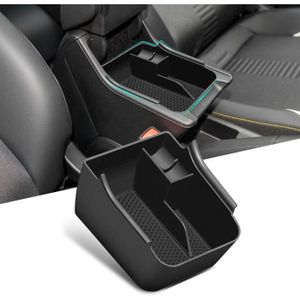 Pour Fiat 500 Armrest Box Intérieur Console Centre Boîte de rangement  Accoudoir Car-styling Décoration Accessoires Pièces avec USB Led Ligh