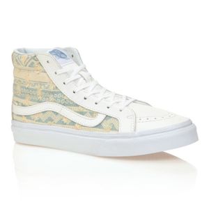 SKATESHOES VANS Chaussures Sk8-Hi Slim Frayed Native Femme