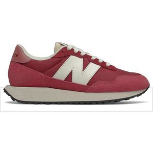 BASKET Basket New Balance WS237-DF1 - Femme - Cuir - Roug