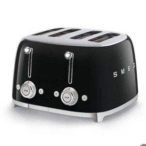 GRILLE-PAIN - TOASTER Grille-pain SMEG 4 tranches - Années 50 - Noir - 2