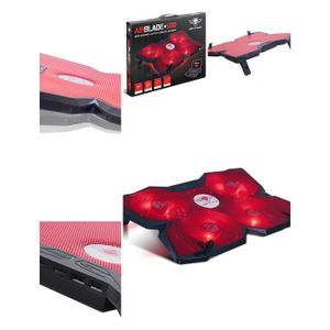 Spirit of Gamer Airblade 500 Rouge - Refroidisseur PC portable