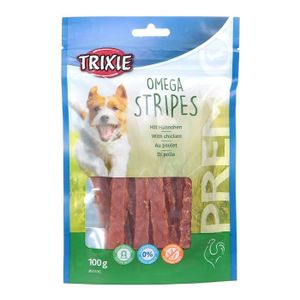 FRIANDISE TRIXIE PREMIO Omega Stripes poulet 100 g pour chien