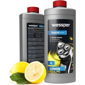 NETTOYAGE MULTI-USAGE Liquide de nettoyage Wessper ShaveMax Lemon 1000ml pour rasoirs Braun CCR 