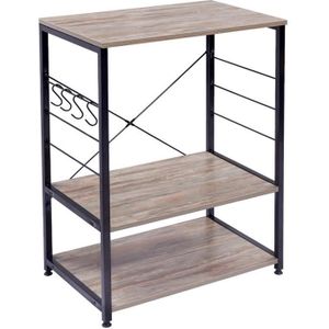 Etagere Acier Bois Achat Vente Pas Cher