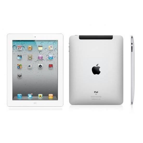 APPLE - iPad iPad avec ecran Retina Wifi 3/4G 64Go Blanc