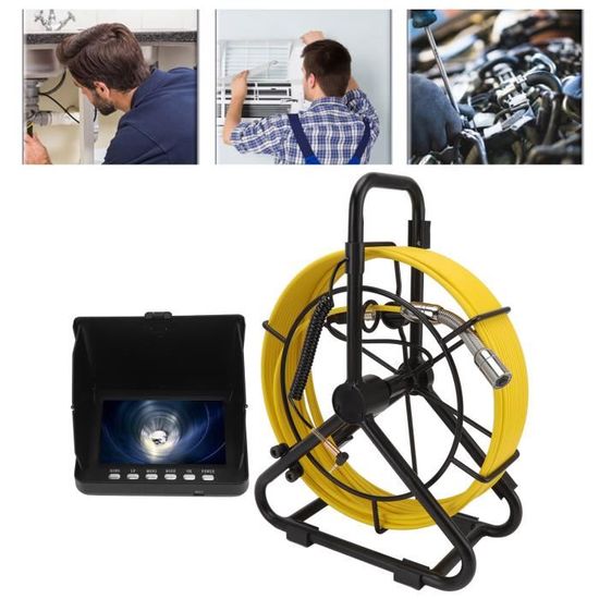 Caméra D'inspection Endoscope ANCEL AN302 - HD 1080P, écran 4.3", Sonde Flexible 1.6m, étanche IP67 - Neuf