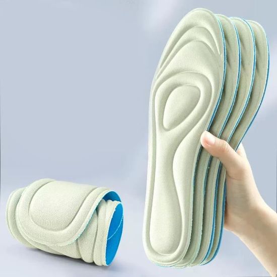 Baskets Orthopédiques Femme – Mousse Mémoire De Forme, Talon Compensé 5 Cm, Tige Respirante, Antidérapant