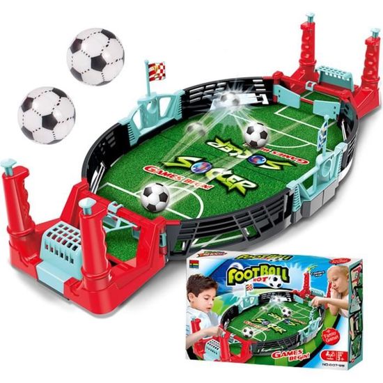 Jeu interactif de baby-foot - FAFEICY - Match de Table - 2 joueurs - Accessoires inclus - 3 à 15