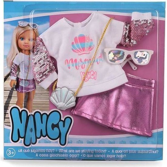 Vêtements de poupée Nancy Summer Party Famosa - Gamme Nancy - A partir de 3 ans