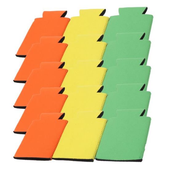 6 Manchons Isolants Néoprène Pour Canettes 16 Oz - Anti-Dérapants, Réutilisables - Garde Les Mains Au Sec Et Boissons Froides - 4