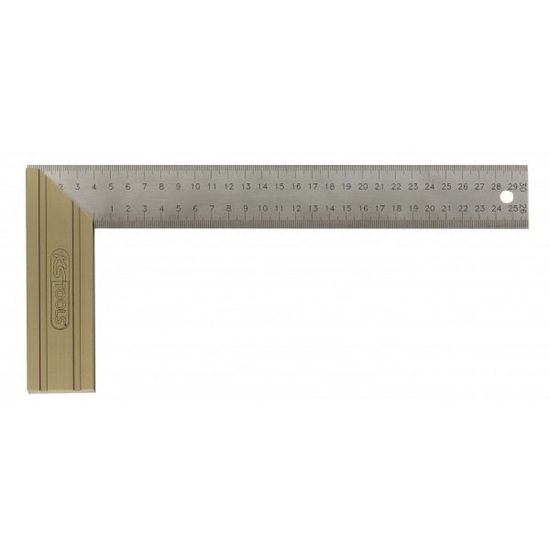 Equerre graduée acier KS 300mm - talon en alumi… - Cdiscount Bricolage