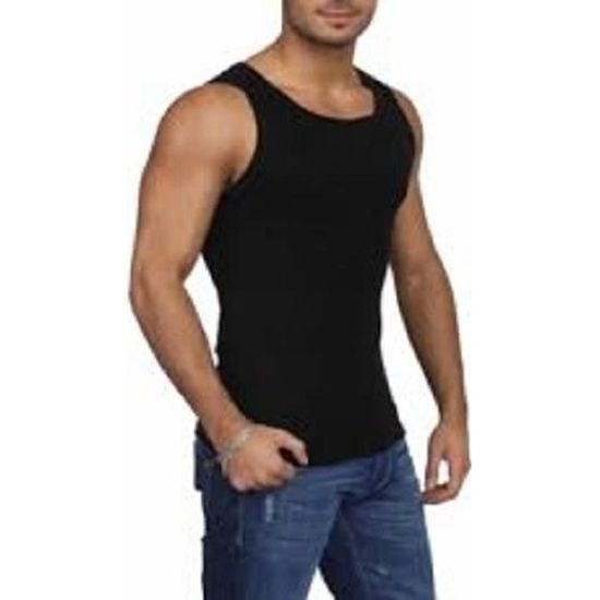 Collection Char De Combat G.T.I. , Lot De 3 Débardeurs Marcel Maillot De Corps Homme 100% Coton Tee Shirt Sans Manche Homme - Foto 6