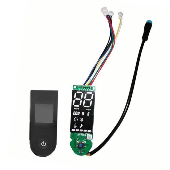 Cache De Tableau De Bord Pour Trottinette électrique Xiaomi Mijia M365 - Noir - Wattiz SP-43