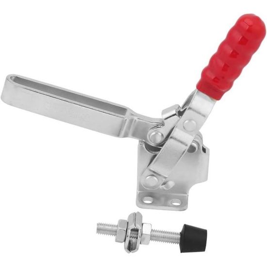 Pince à Genouillère Verticale GH-12132 – Serrage Rapide 227 Kg, Fer Robustes, Idéal Soudure, Menuiserie, Assemblage